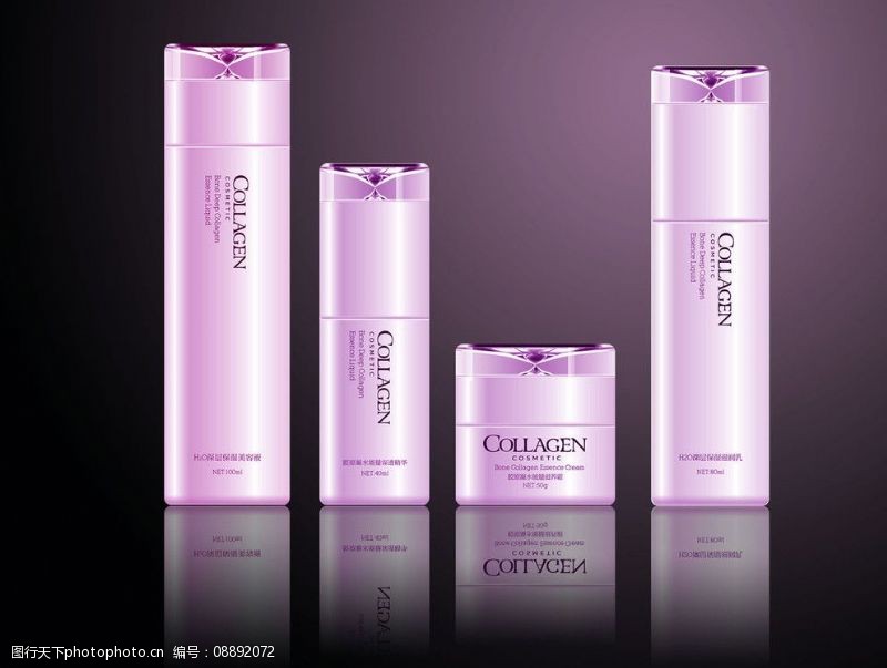 化妝品與辦公用品包裝效果圖設(shè)計(jì)指南